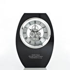 View larger image of Executive Crystal Skeleton Clock - Black Tower